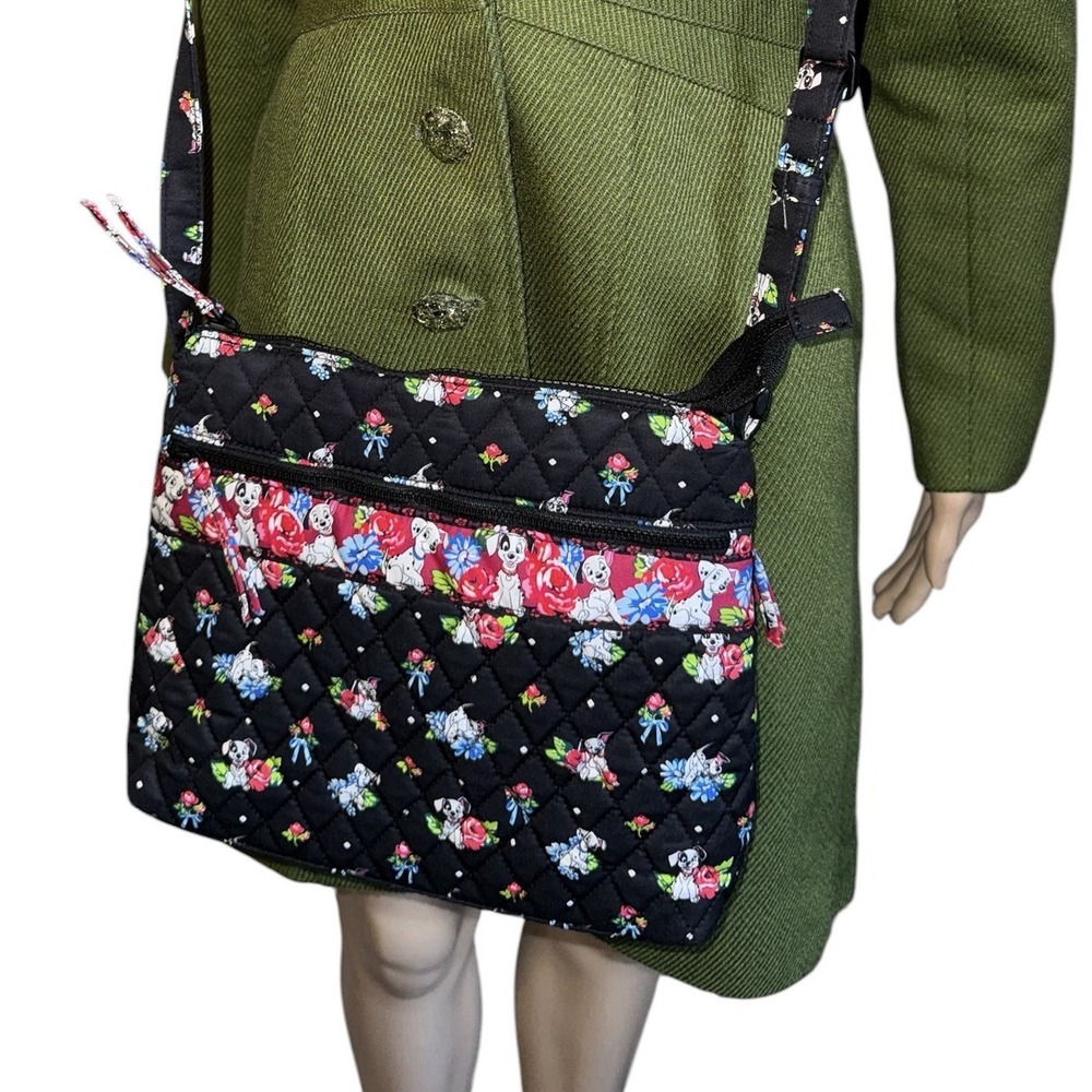 Vera Bradley Original Zip Hipster Crossbody Bag in Disney 101 Dalmatians print